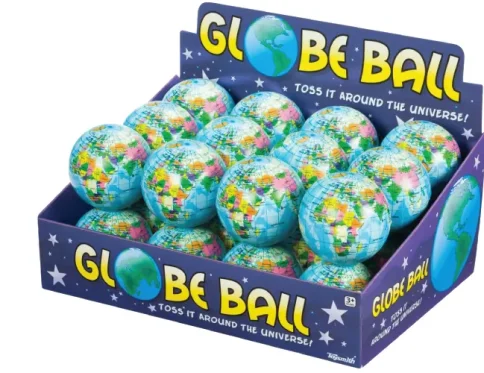 Globe Ball, Spongy Educational Soft Colorful Light Tactile