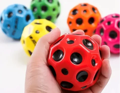 Bouncy Moon Stone Ball