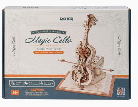 ROKR Magic Cello Model 3D Puzzle